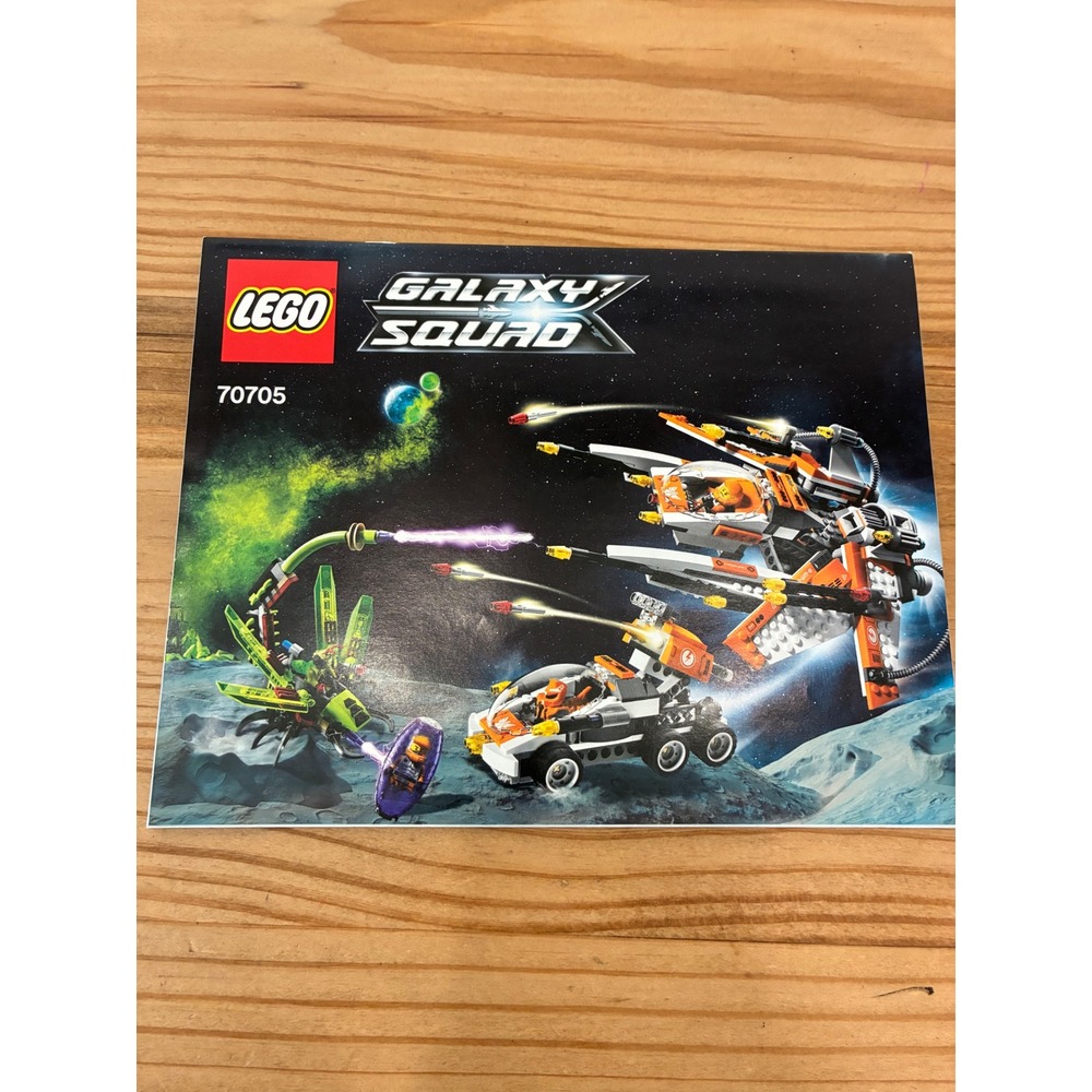 LEGO Galaxy Squad Bug Obliterator 70705 Instruction Manual Only Space Set